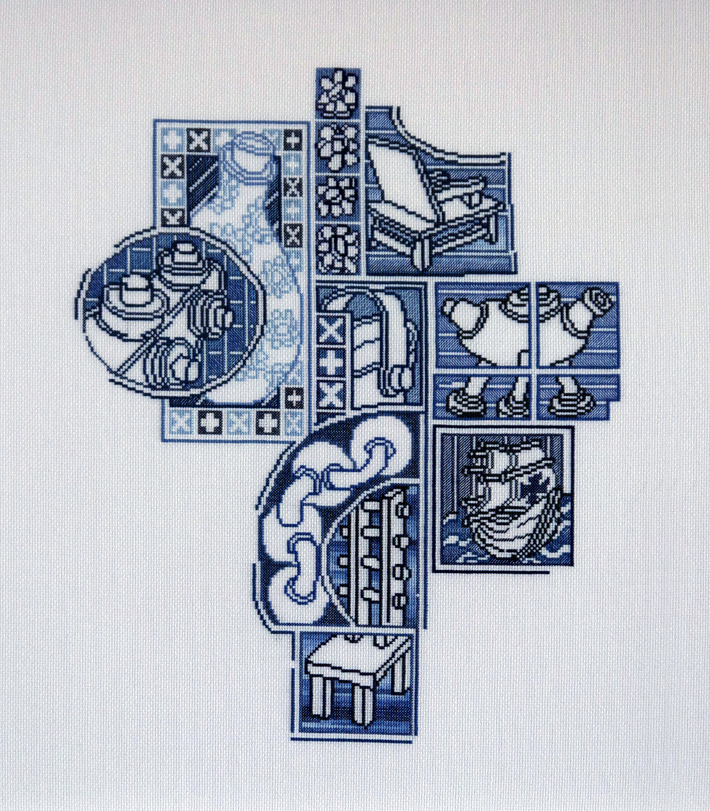 Sampler II, 2018 unframed